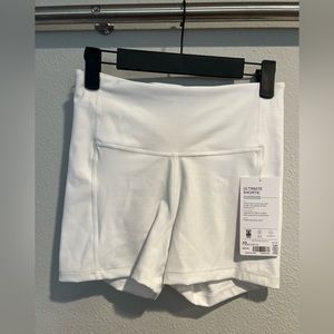 NWT Athleta Ultimate Shortie - White